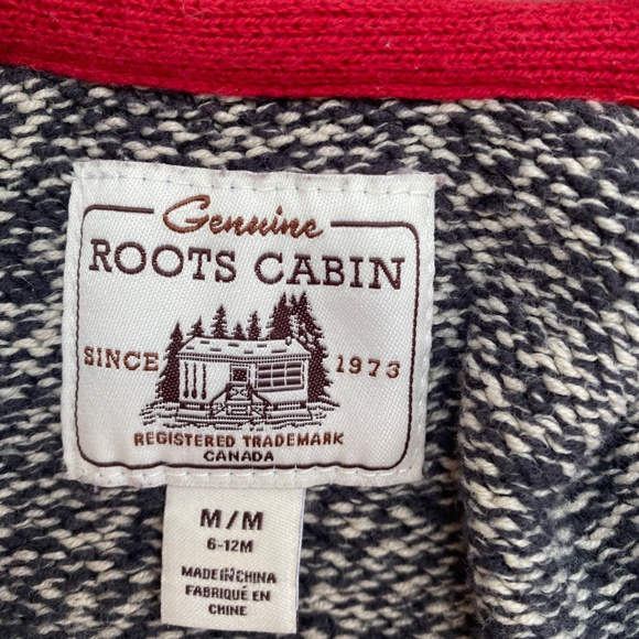Roots baby cabin sweater size 6-12 months - Picture 5 of 5